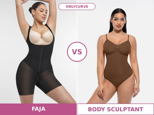 Faja ou body sculptant : lequel choisir pour ta silhouette ?
