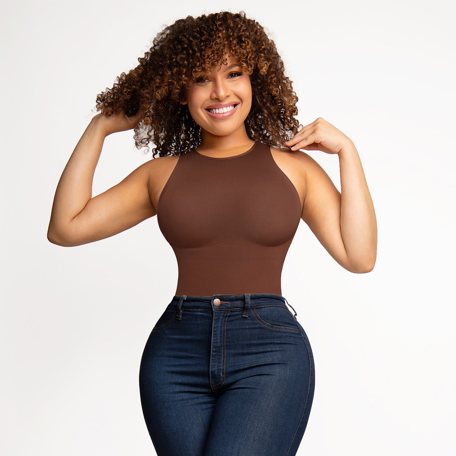 The OnlyCurve Eco-Seamless Crew Thong Sculptor